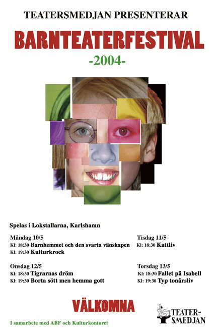 Barnteater 2004 affisch