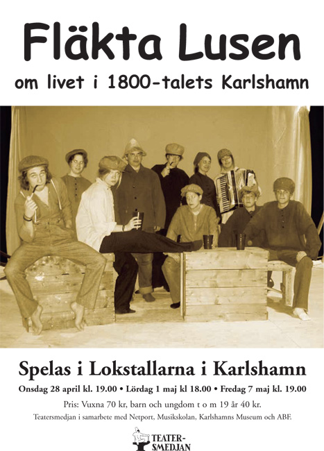 Fläkta lusen affisch